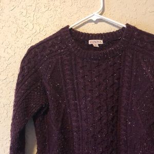 cableknit sweater